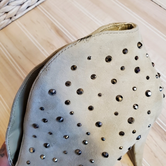 Inc International Concepts Tiara Open Toe Bootie Bisque Beige Size 6.5 M - Picture 9 of 9